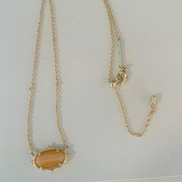 Kendra Scott Peach Pendant Necklace - Picture 3 of 5